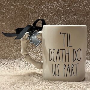 RAE DUNN Two Side ‘Til Death Do Us Part Mug